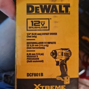 DeWalt 12v impact driver